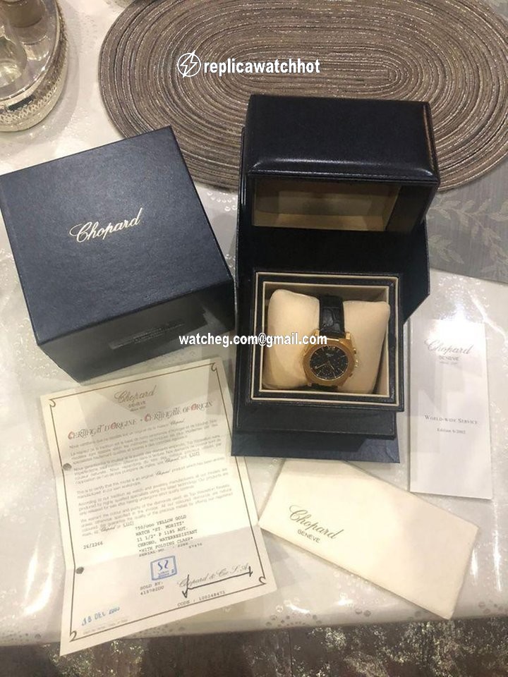 Chopard St. Moritz Mens watch Unisex Manual winding White gold 57470 4