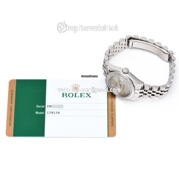 Rolex Lady-Datejust Womens watch Steel Automatic 179174NG 4