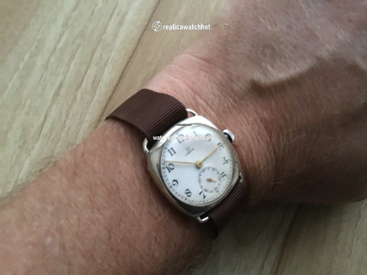 Omega Mens watch Unisex Manual winding Silver 84 4