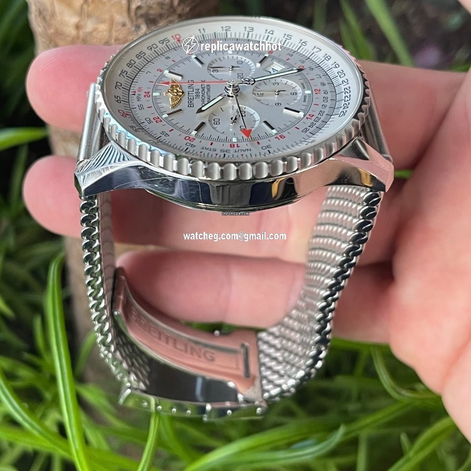Breitling Navitimer GMT Mens watch Unisex Automatic Steel AB044121.G783.443A 4