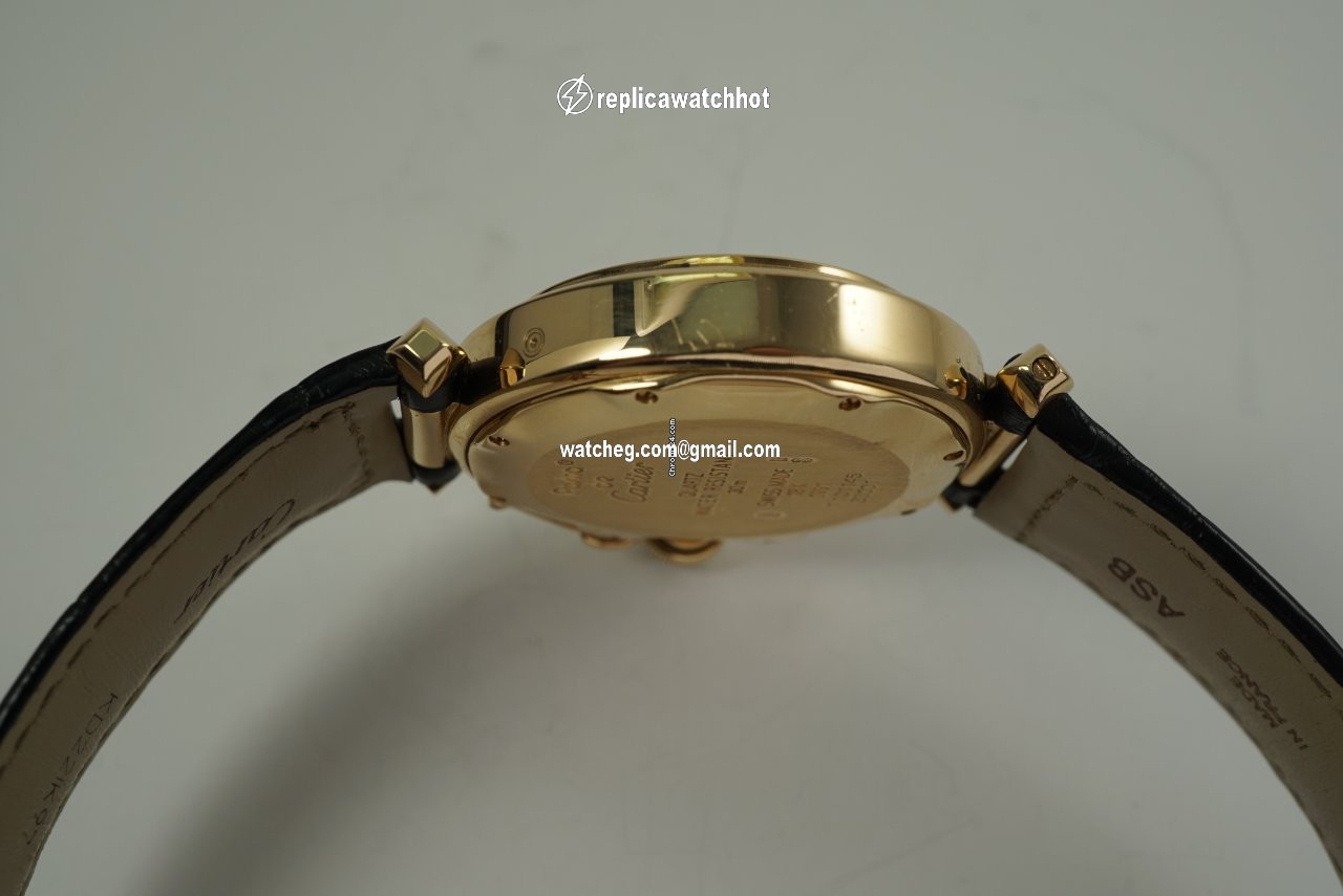 Cartier Pasha Mens watch Unisex Quartz Yellow gold 30001 4