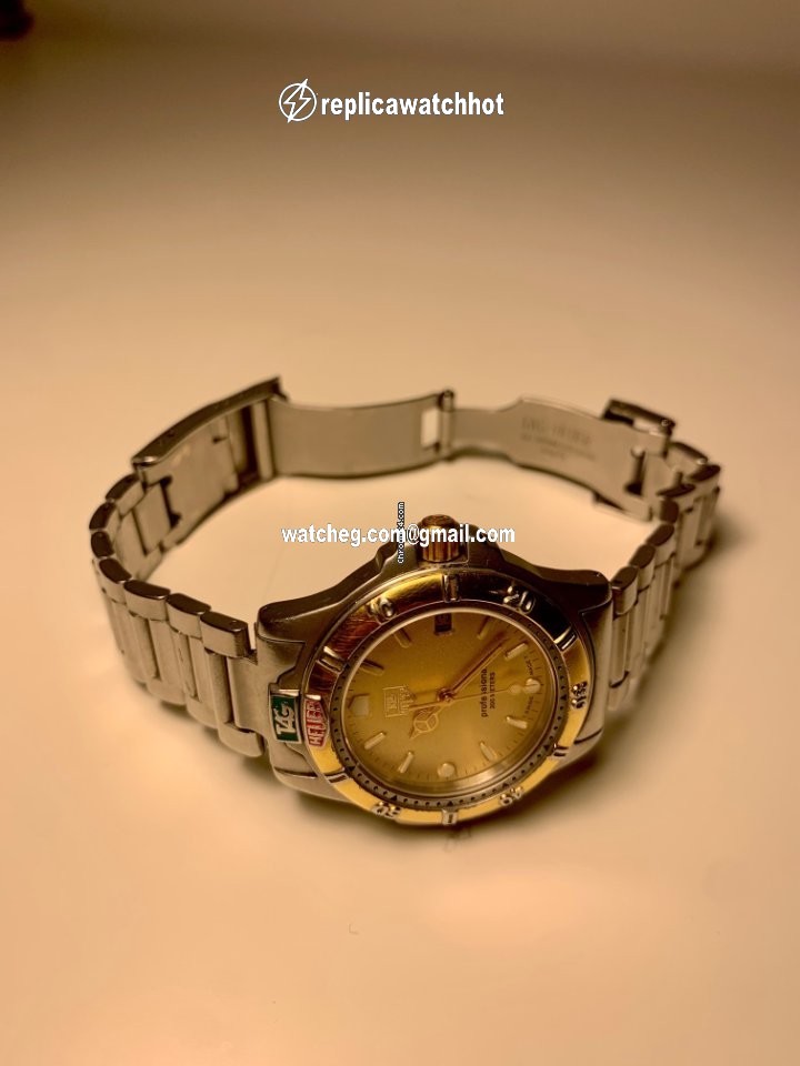TAG Heuer Mens watch Unisex Quartz Gold Steel 995.413K 4