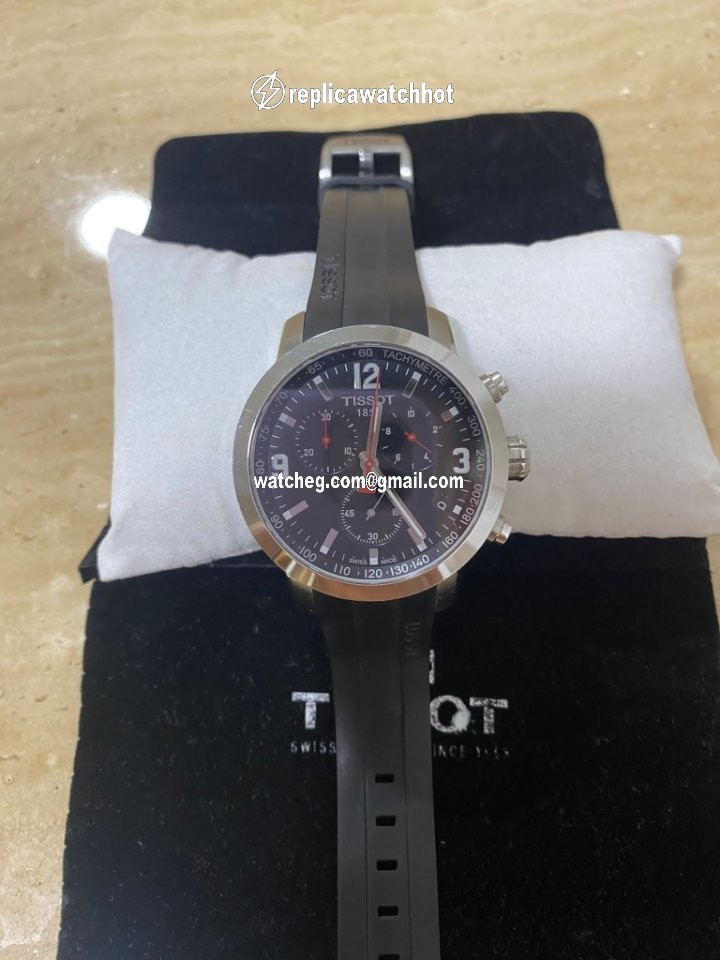 Tissot PRC 200 Mens watch Unisex Quartz Steel T055.417.17.057.00 4