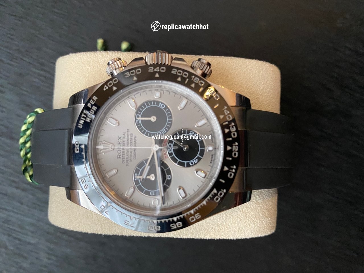 Rolex Daytona Mens watch Unisex White gold Automatic 116519LN 4