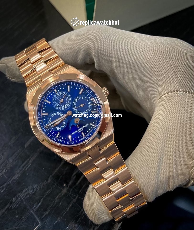 Vacheron Constantin Overseas Mens watch Unisex Automatic Rose gold 4300V 120R-B509 4