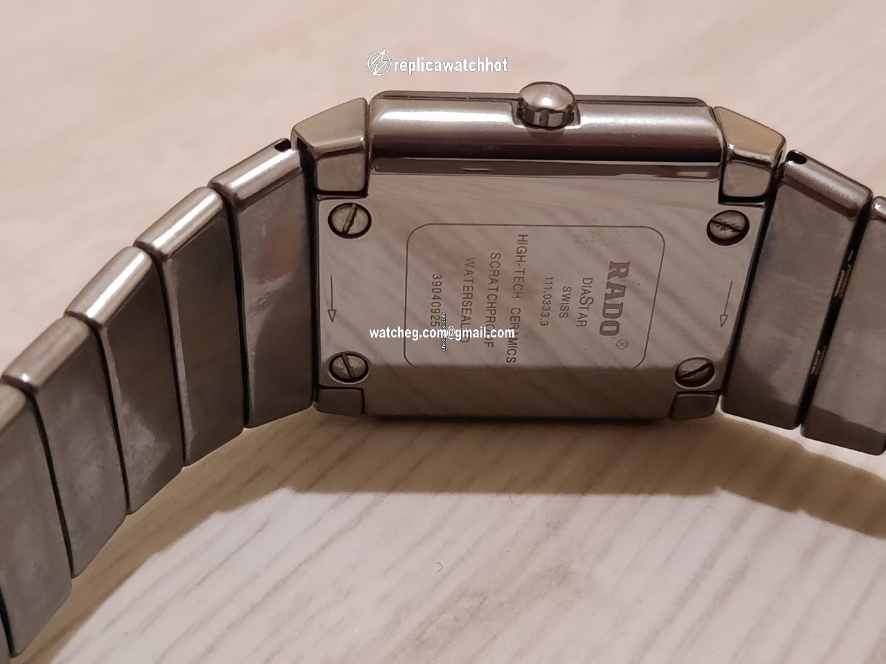 Rado Diastar Mens watch Unisex Quartz Steel 111.0333.3 4