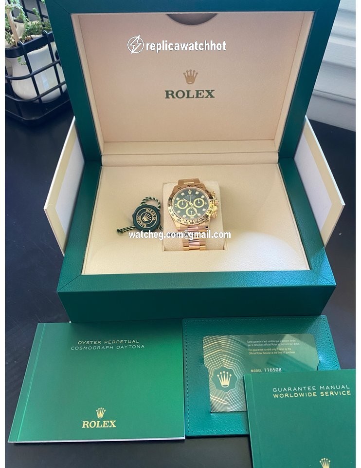 Rolex Daytona Mens watch Unisex Yellow gold Automatic 116508G 4