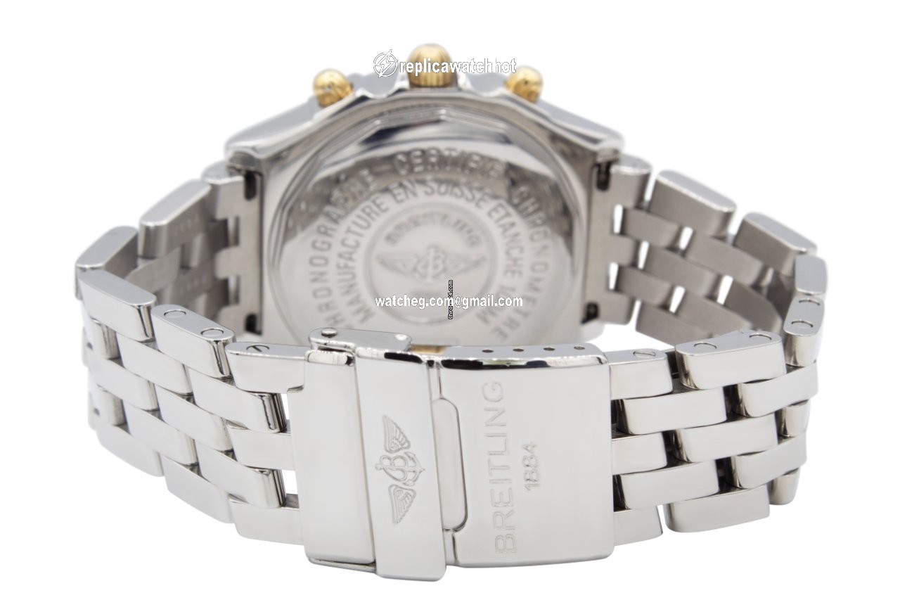 Breitling Chronomat Mens watch Unisex Automatic Gold Steel B13352 4