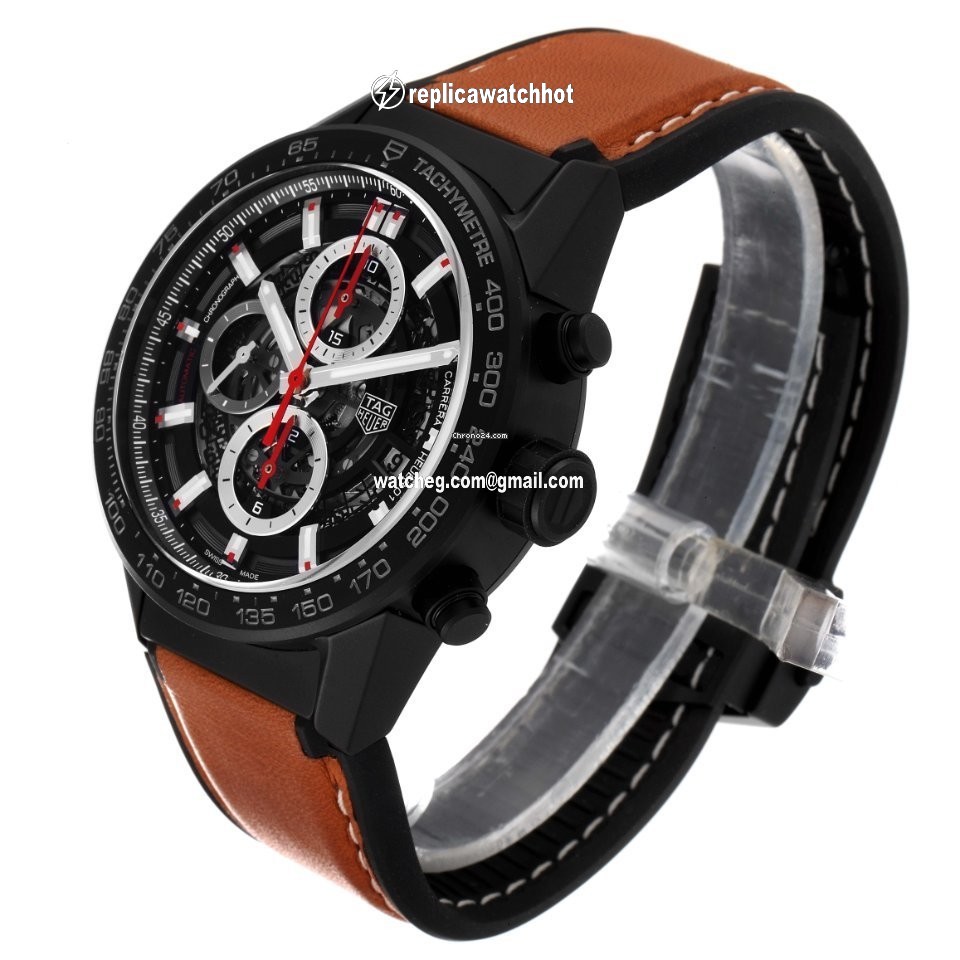 TAG Heuer Carrera Calibre HEUER 01 Mens watch Unisex Automatic Ceramic CAR2090.BH0729 4