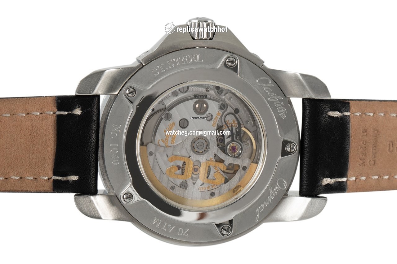 Glashtte Original Sport Evolution Panorama Date Mens watch Unisex Automatic Steel 39-42-43-03-04 4
