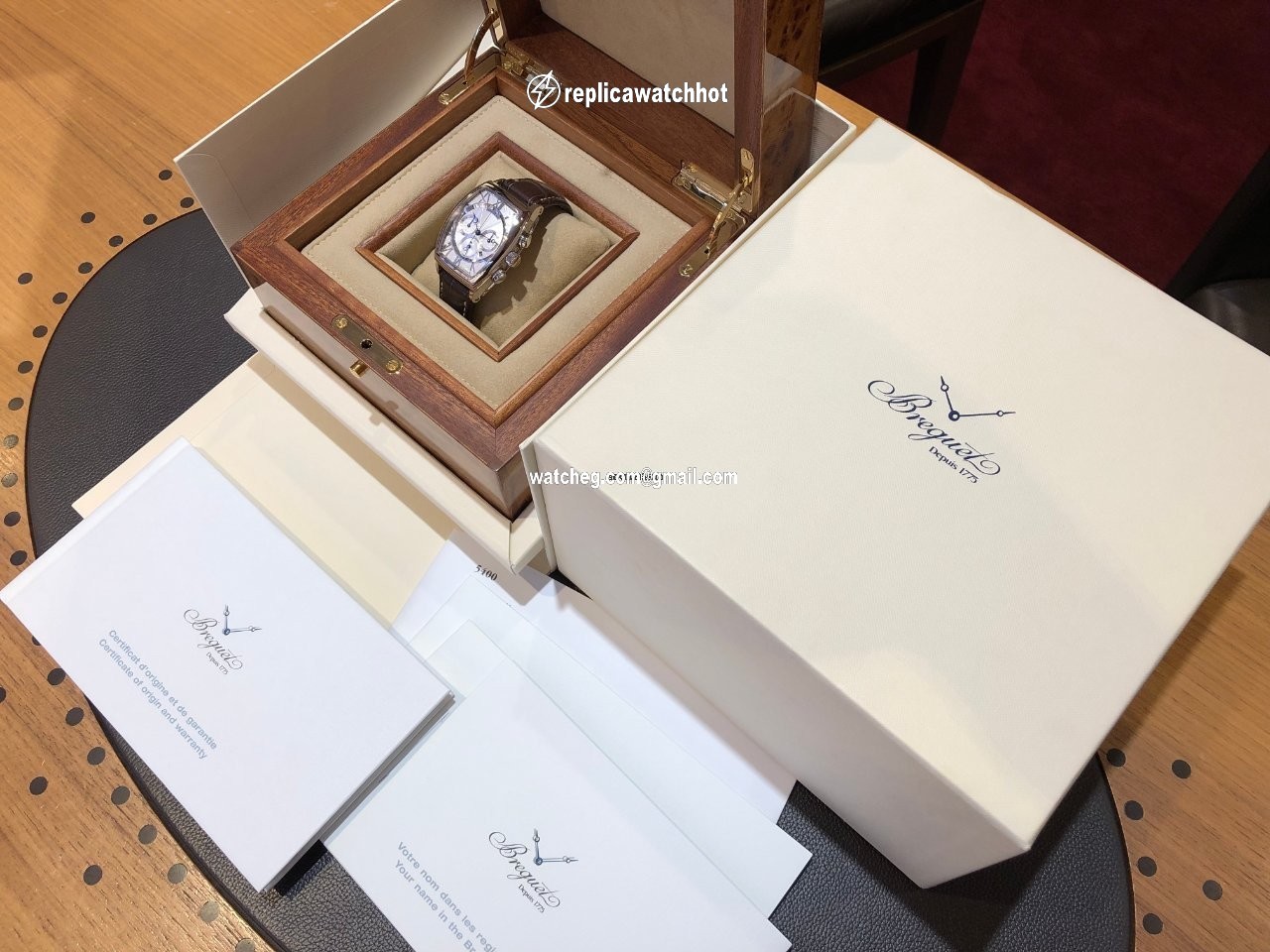 Breguet Heritage Mens watch Unisex Automatic White gold 5400BB 12 9V6 4