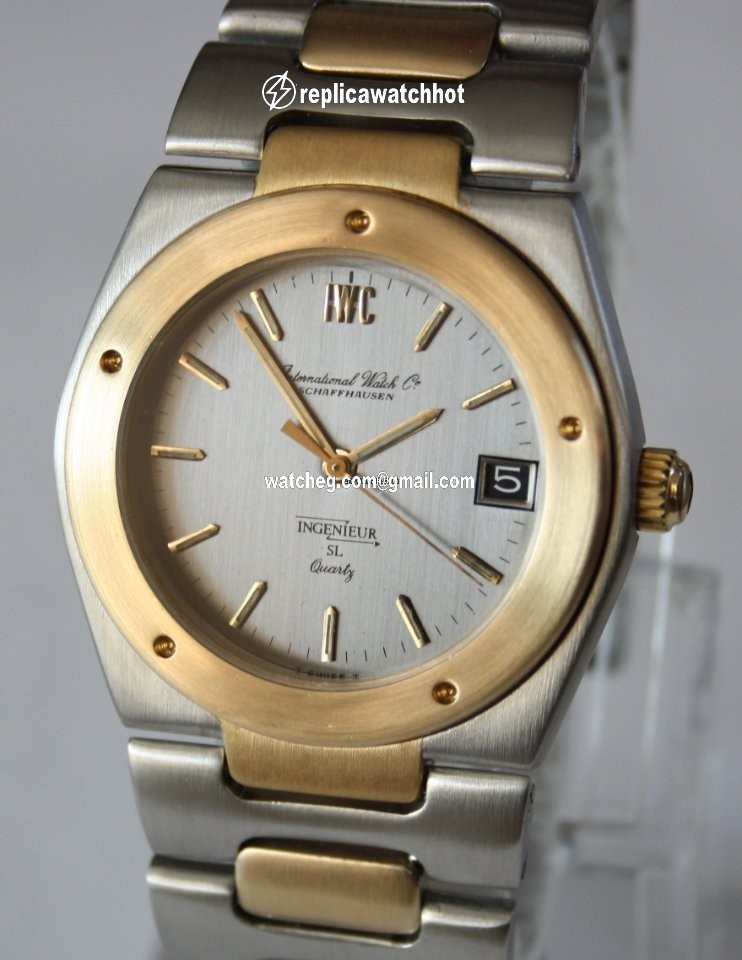 IWC Mens watch Unisex Quartz Gold Steel IW3003 4