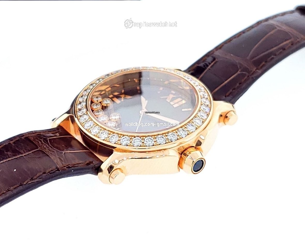 Chopard Happy Sport Quartz Rose gold 277473-5008 4