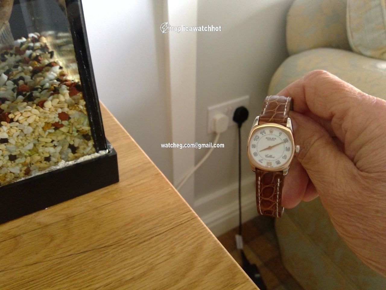 Rolex Cellini Danaos Womens watch White gold Quartz 6229 4