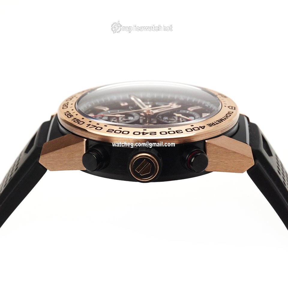TAG Heuer Carrera Calibre HEUER 01 Mens watch Unisex Automatic Rose gold CAR2A5B.FT6044 4