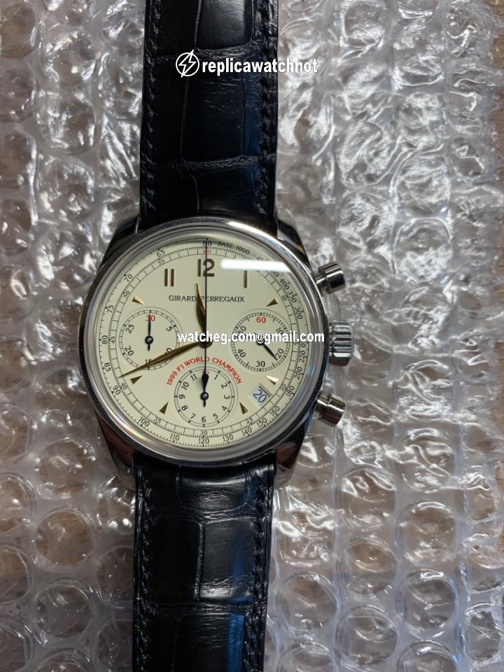 Girard Perregaux Ferrari Mens watch Unisex Automatic White gold 4945 4