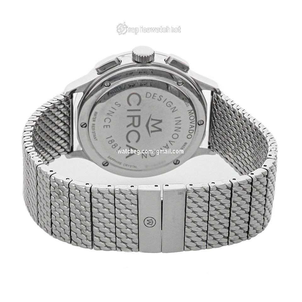 Movado Circa Mens watch Unisex Quartz Steel 0606803 4