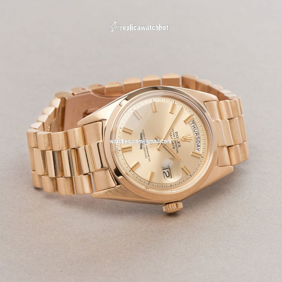 Rolex Day-Date 36 Mens watch Unisex Yellow gold Automatic 1802 4