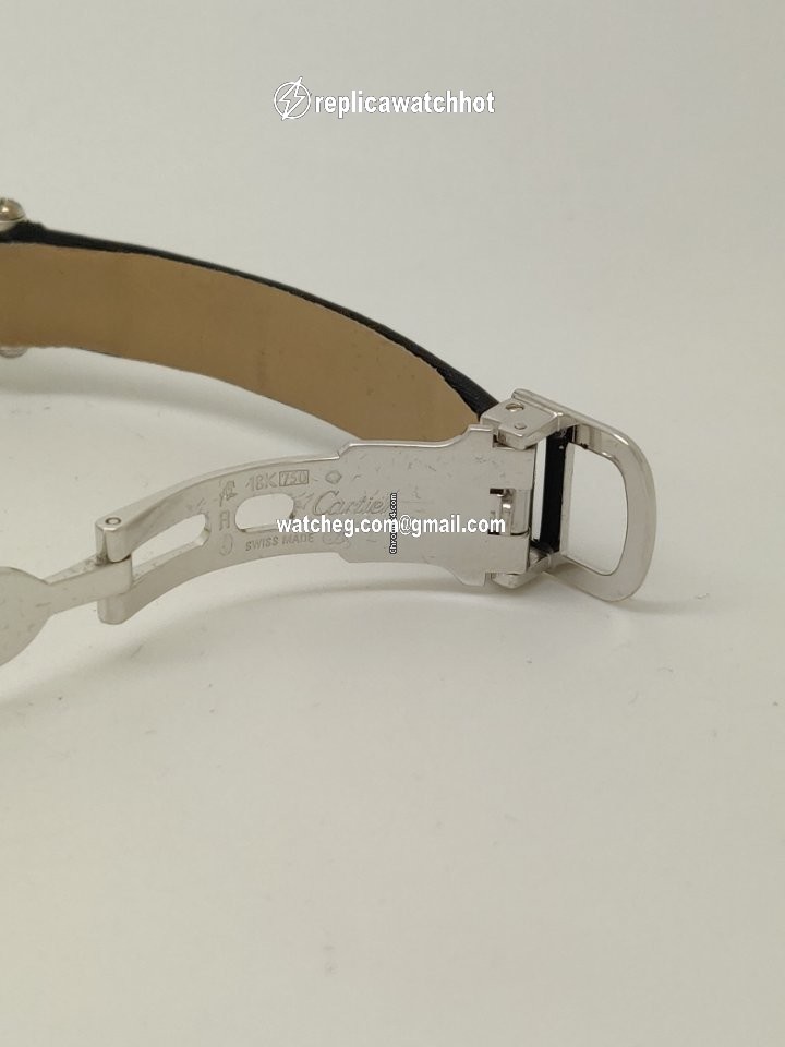 Cartier Tonneau Womens watch Manual winding White gold 2711 4