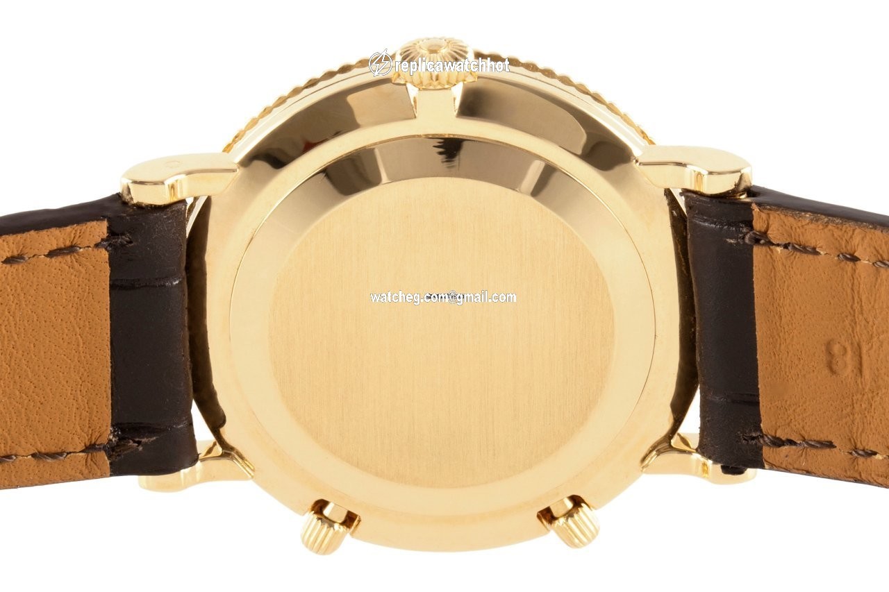 Patek Philippe Travel Time Mens watch Unisex Manual winding Yellow gold 5034 4