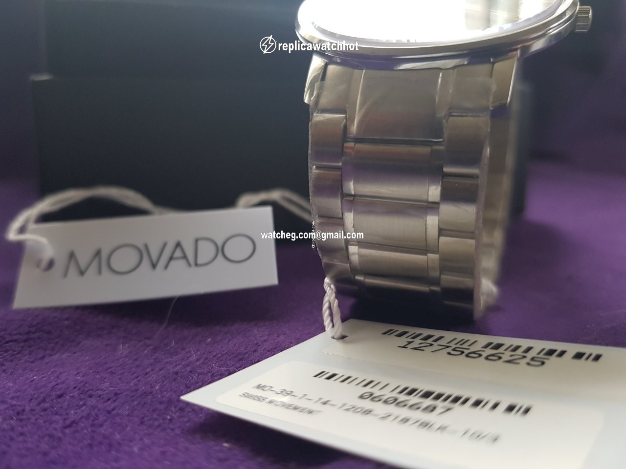 Movado TC Mens watch Unisex Quartz Steel 0606687 4