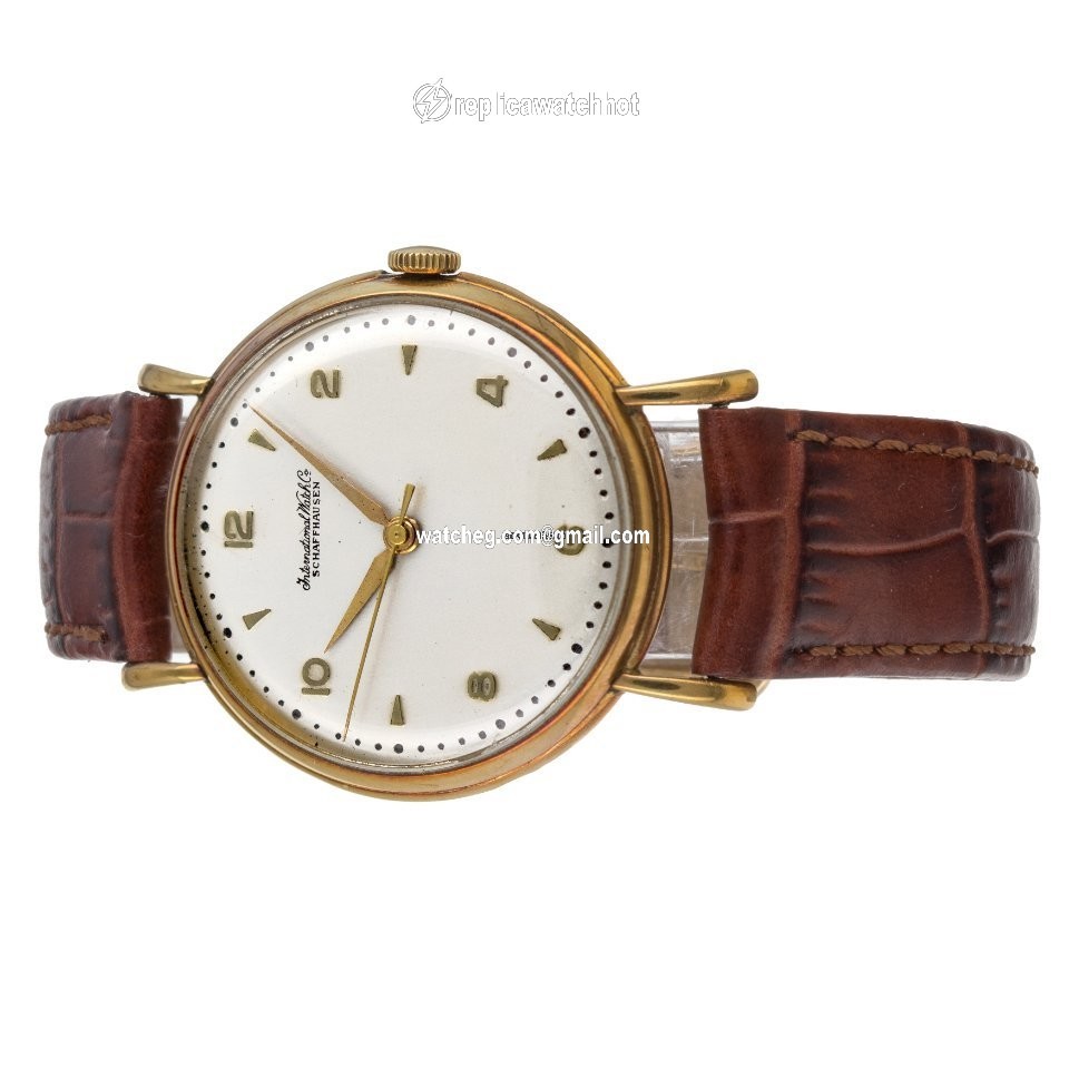 IWC Mens watch Unisex Manual winding Yellow gold Caliber 89 4