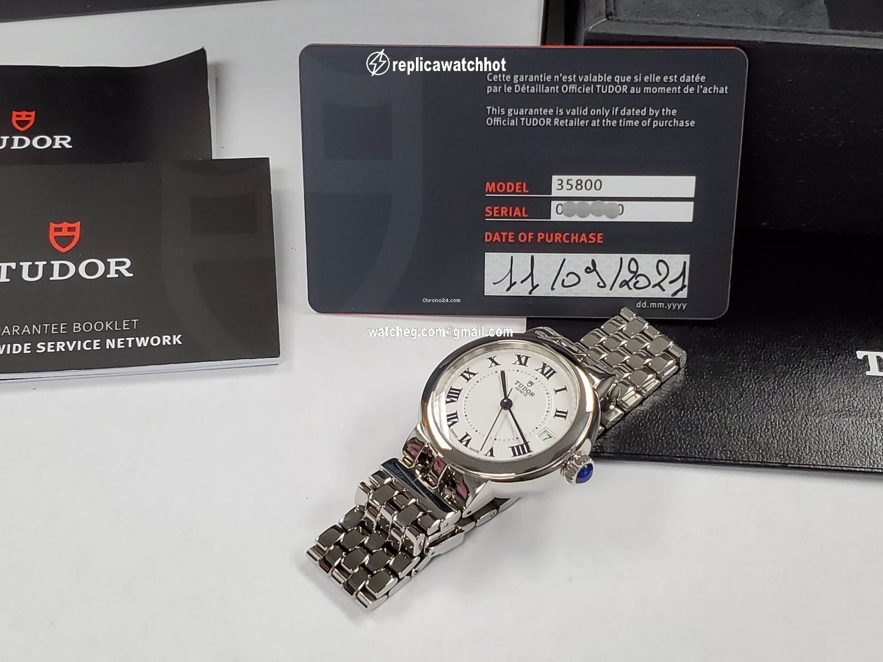 Tudor Clair de Rose Womens watch Automatic Steel M35800-0001 4