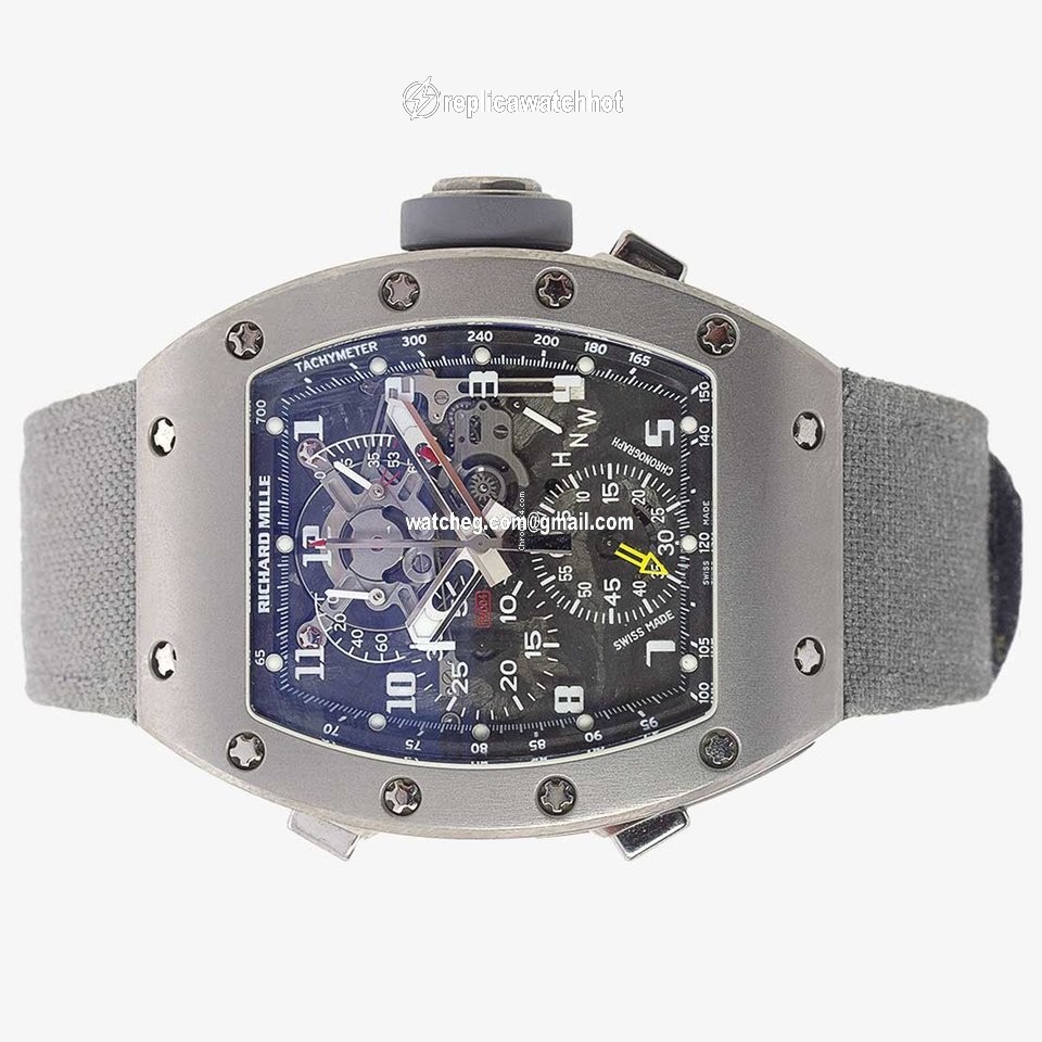 Richard Mille Mens watch Unisex Manual winding Titanium RM 004 4