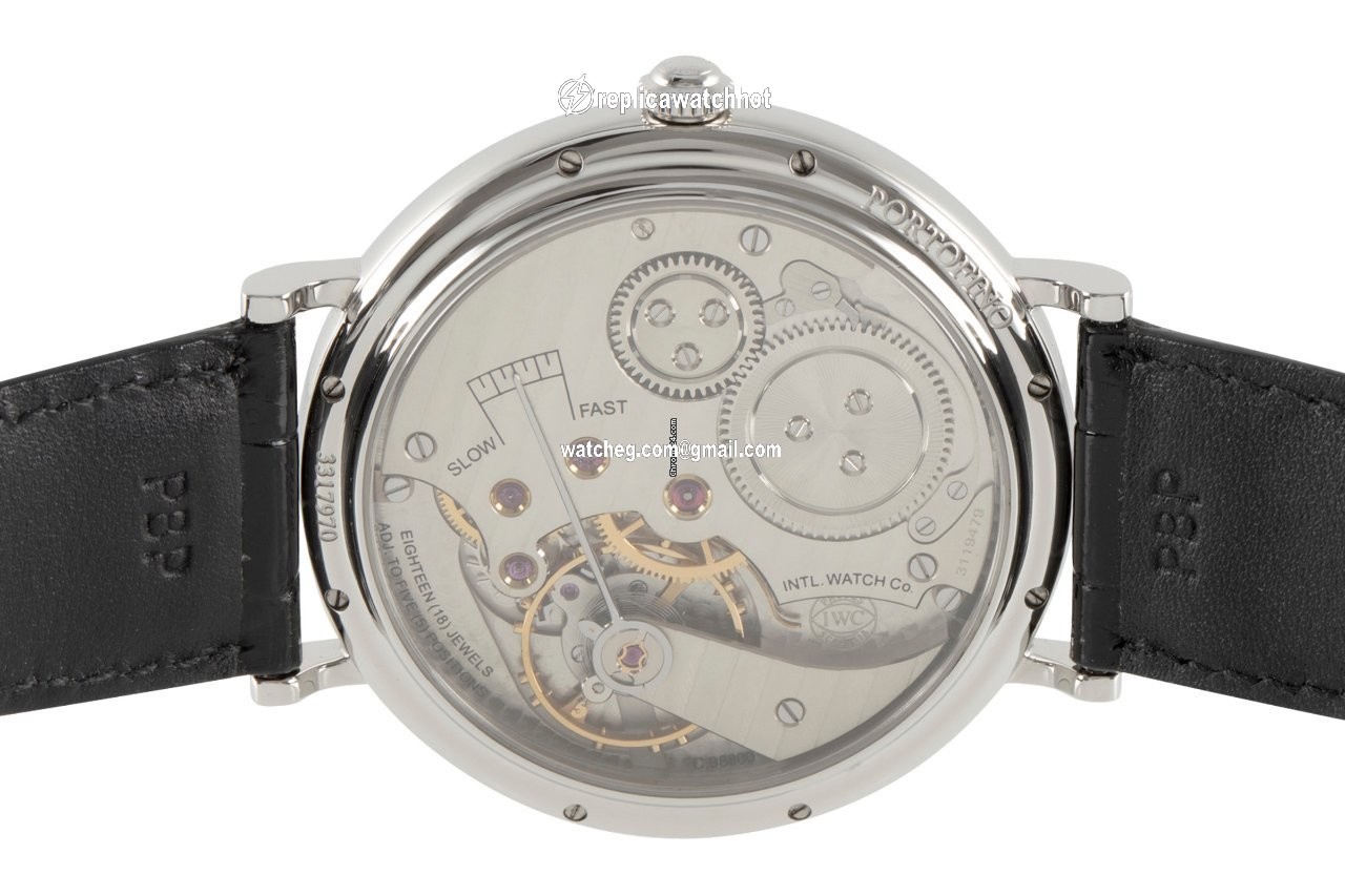 IWC Portofino Hand-Wound Mens watch Unisex Manual winding Steel IW544801 4