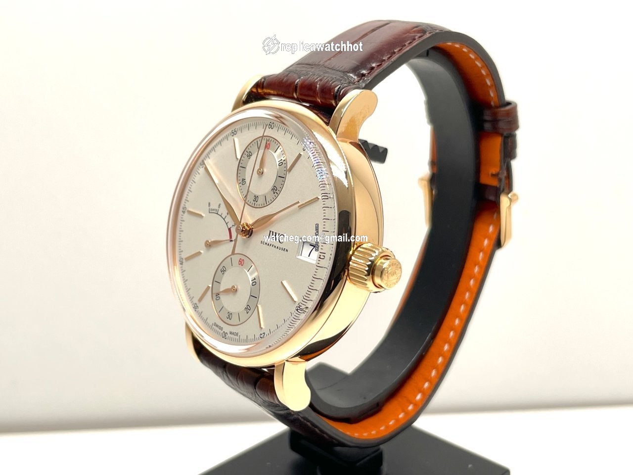 IWC Portofino Hand-Wound Manual winding Rose gold IW515104 4