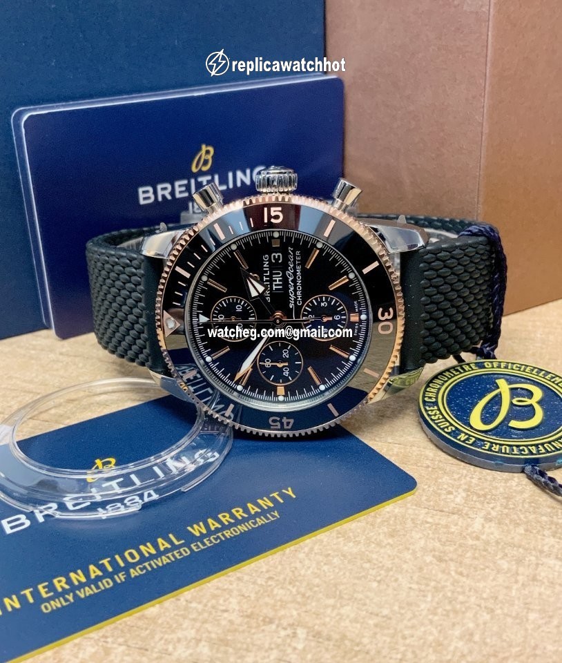 Breitling Superocean Heritage Mens watch Unisex Automatic Gold Steel U13313121B1S1 4
