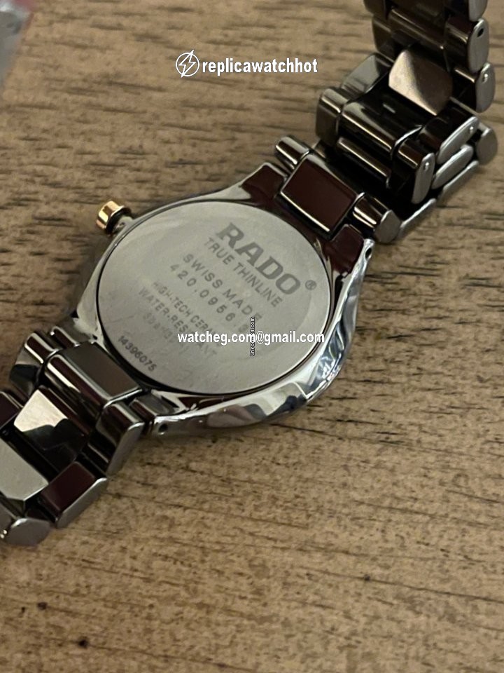 Rado True Thinline Womens watch Quartz Ceramic R27956132 4