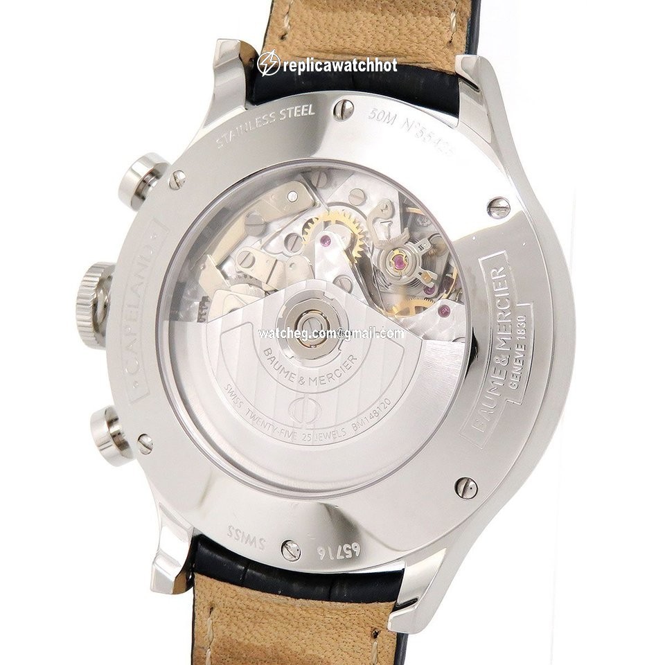 Baume & Mercier Capeland Mens watch Unisex Automatic Steel MOA10063 4