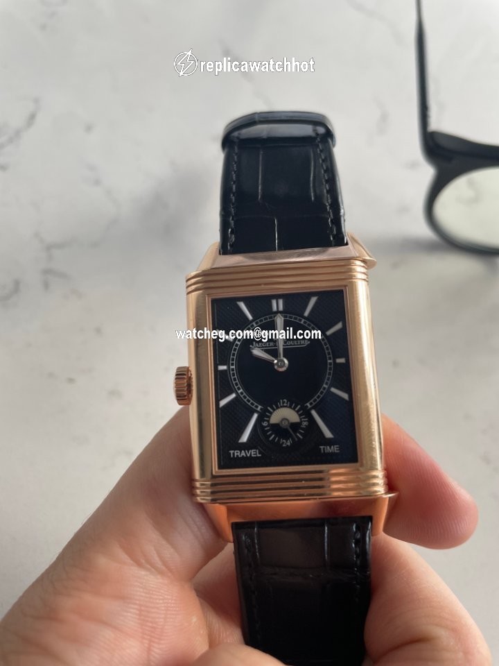 Jaeger-LeCoultre Reverso Duoface Mens watch Unisex Manual winding Rose gold 3842520 4