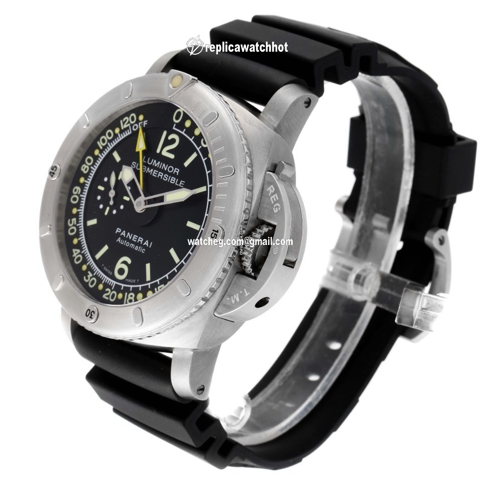Panerai Luminor Submersible 1950 Depth Gauge Mens watch Unisex Automatic Titanium PAM00193 4