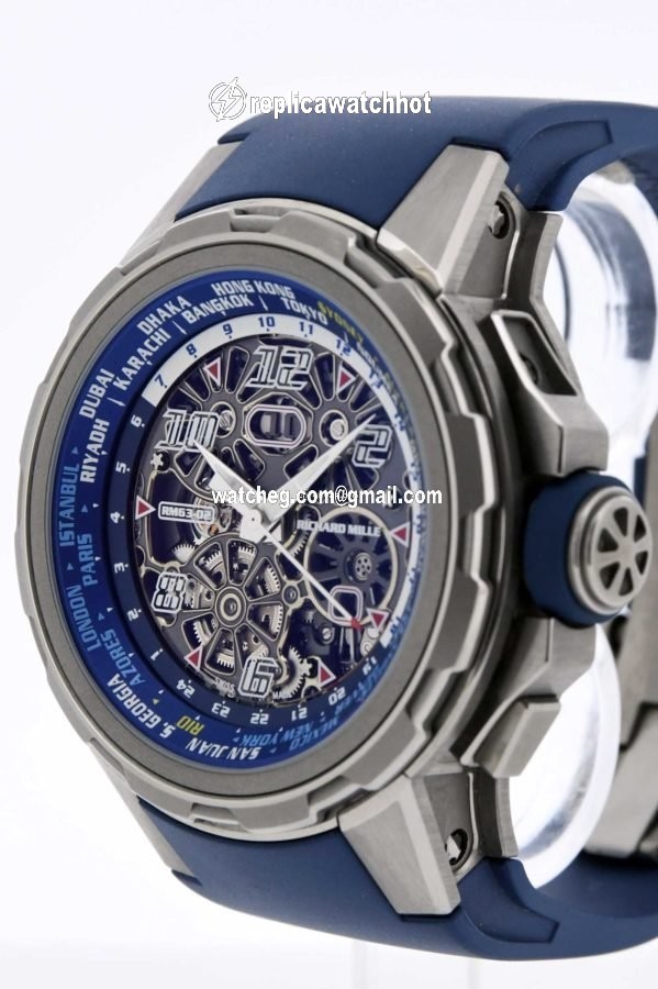 Richard Mille RM 63 Mens watch Unisex Automatic Titanium RM63-02 4