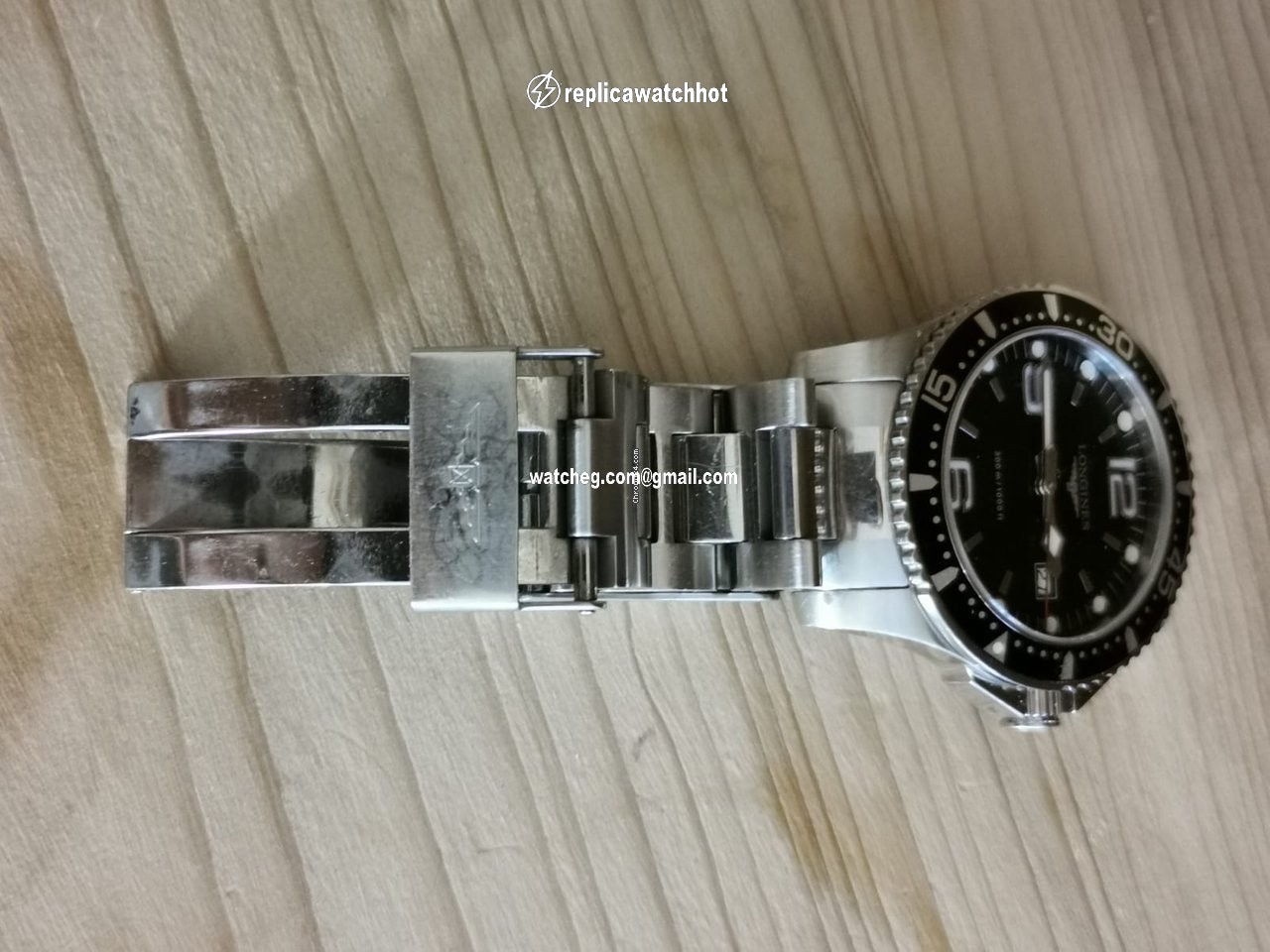 Longines HydroConquest Mens watch Unisex Quartz Steel L3.640.4 4