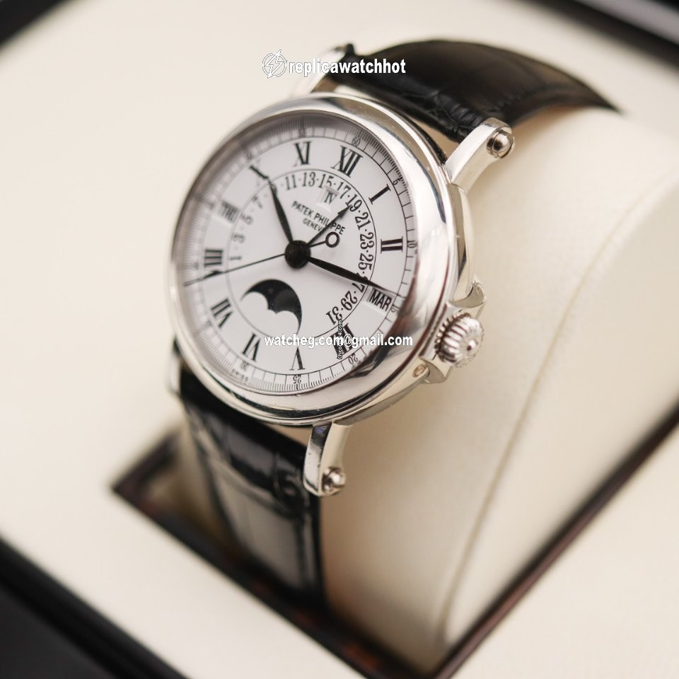 Patek Philippe Perpetual Calendar Mens watch Unisex Automatic Platinum 5059P 4