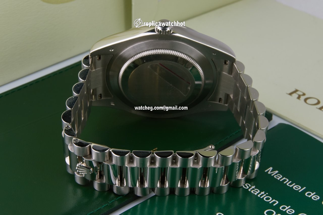 Rolex Day-Date II Mens watch Unisex Platinum Automatic 218206 4