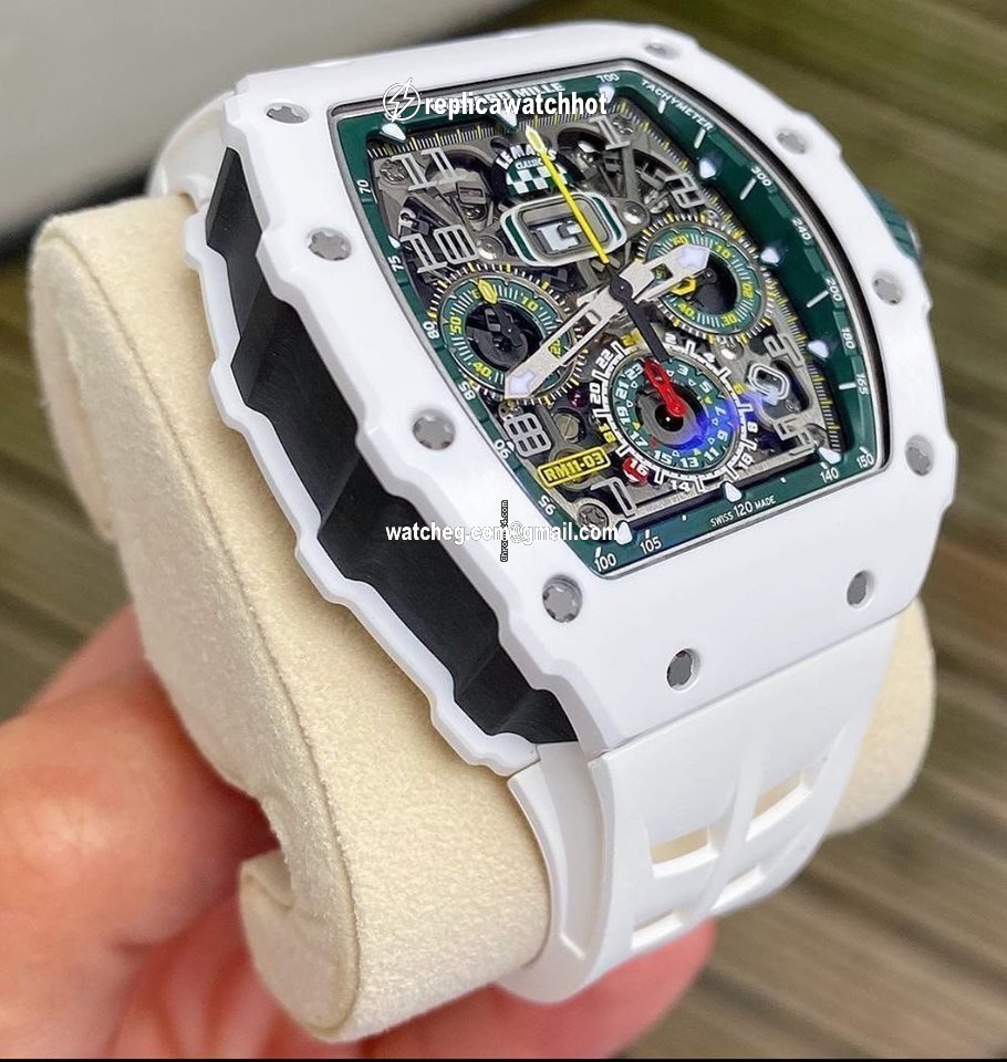 Richard Mille Mens watch Unisex Automatic Ceramic Richard Mille 11-03 LeMans Edition 4