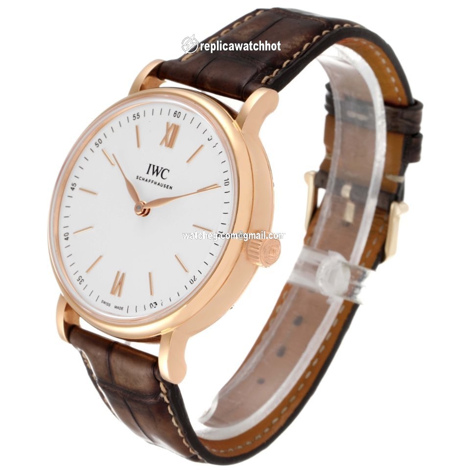 IWC Portofino Mens watch Unisex Manual winding Rose gold IW511101 4