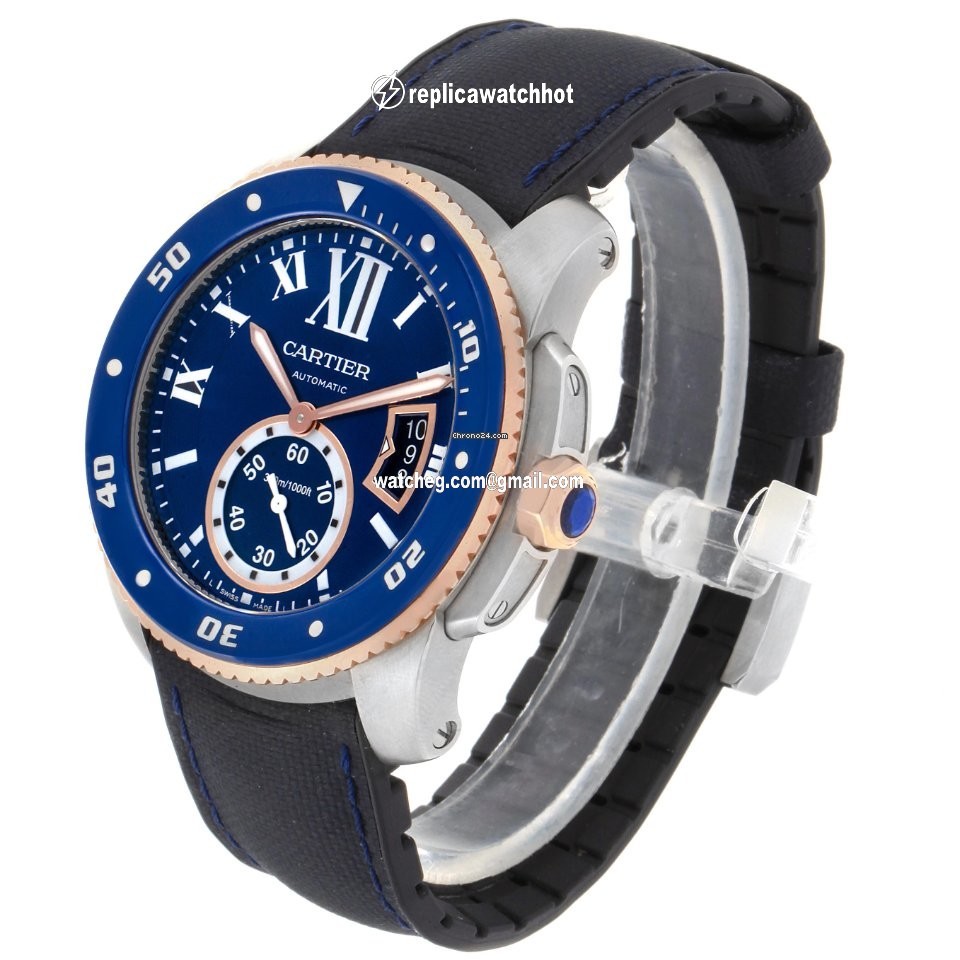 Cartier Calibre de Cartier Diver Mens watch Unisex Automatic Steel W2CA0009 4