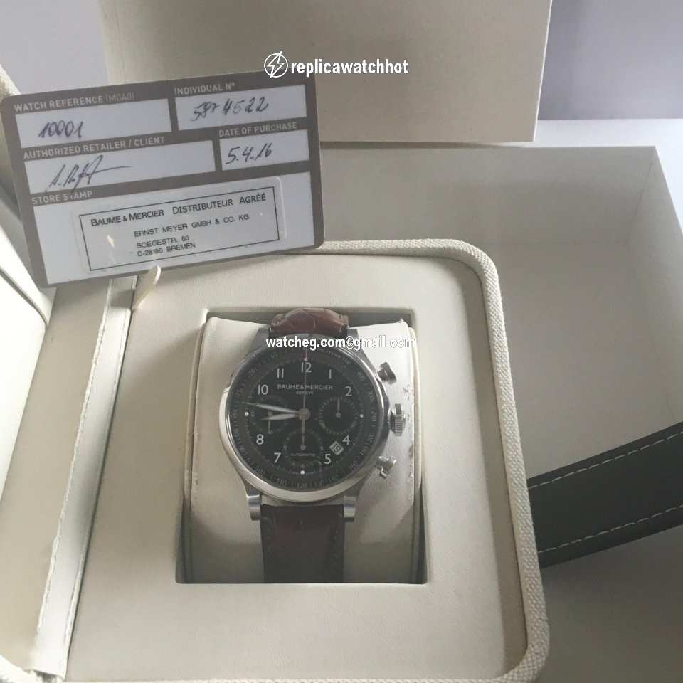 Baume & Mercier Capeland Mens watch Unisex Automatic Steel 10001 4