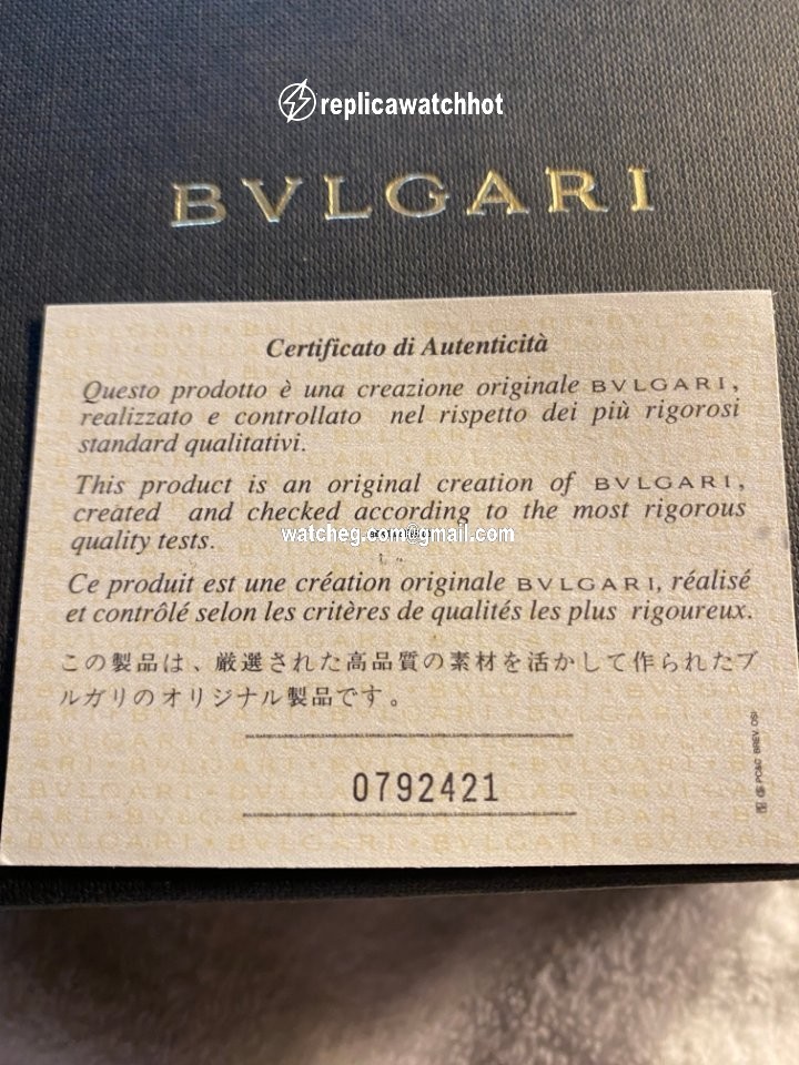 Bulgari Mens watch Unisex Automatic Rose gold DO126 195 199 4