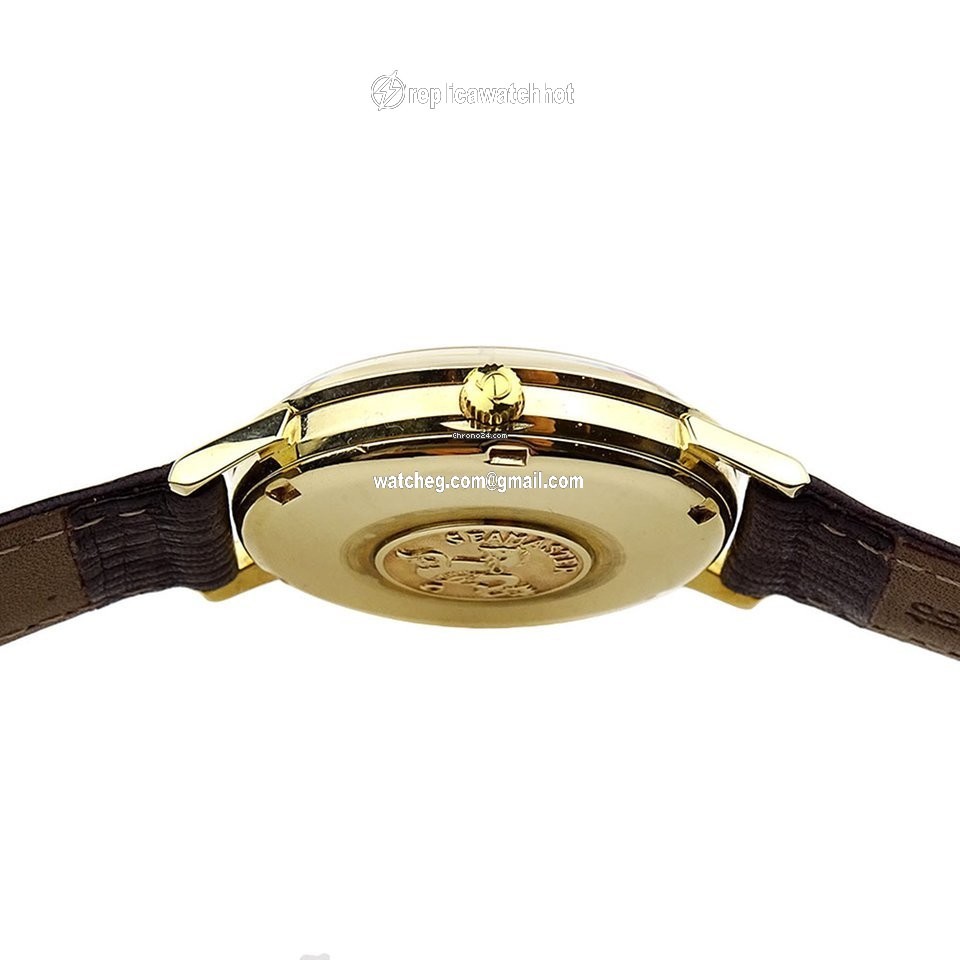Omega Seamaster Mens watch Unisex Automatic Yellow gold 165 6.5003 4