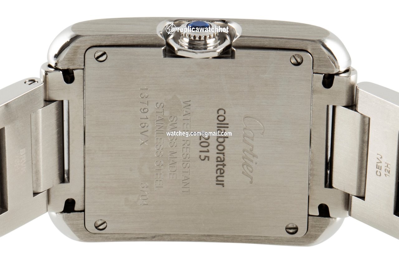 Cartier Tank Anglaise Womens watch Quartz Steel W5310044 4