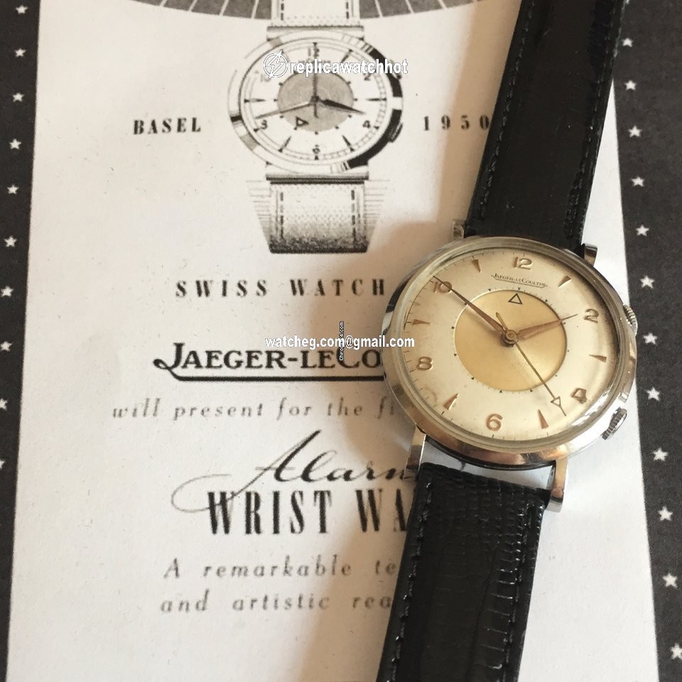 Jaeger-LeCoultre Mens watch Unisex Manual winding Steel cal 489 1 4