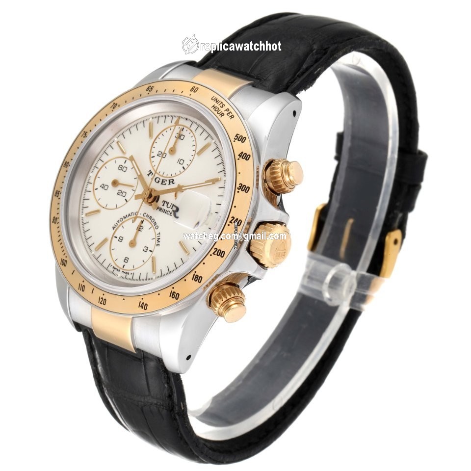 Tudor Tiger Prince Date Mens watch Unisex Automatic Gold Steel 79263 4