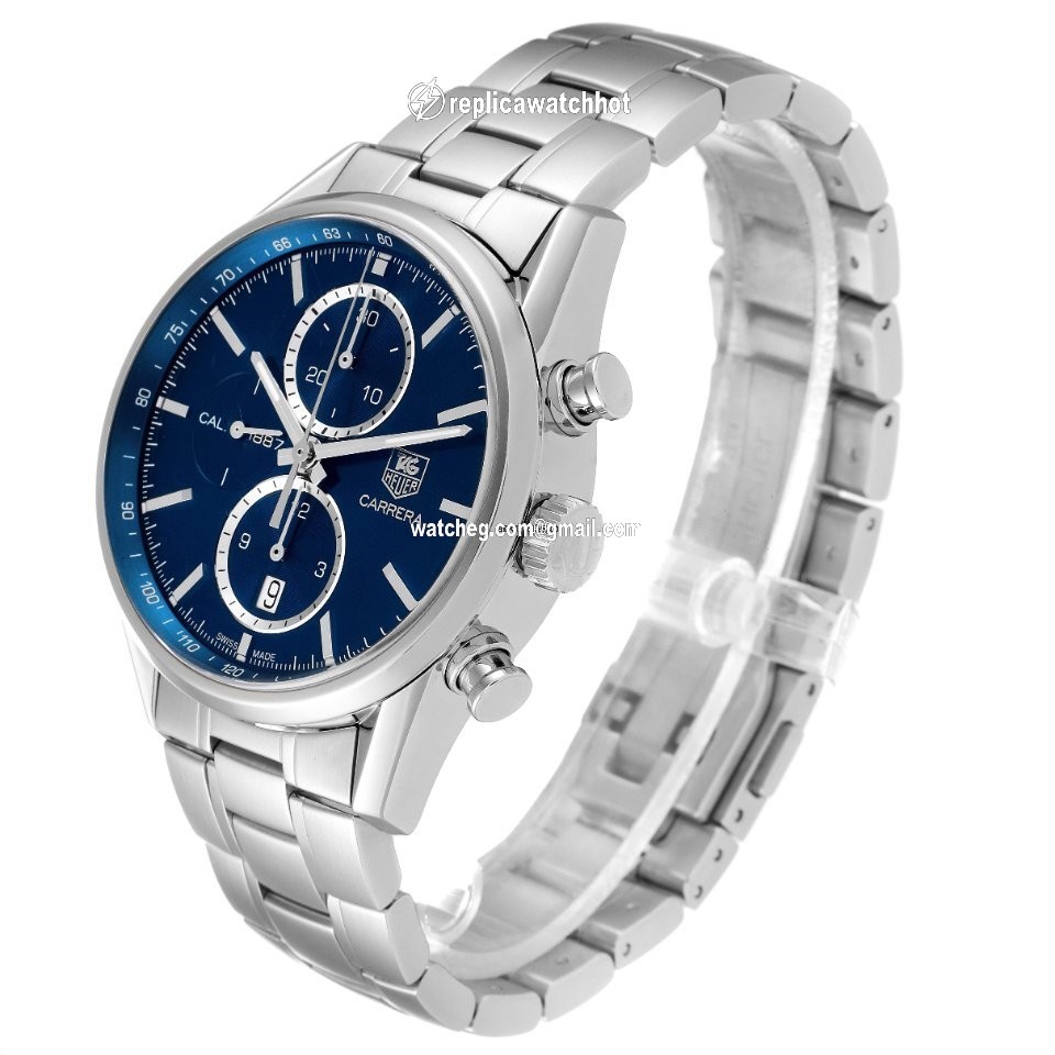 TAG Heuer Carrera Calibre 1887 Mens watch Unisex Automatic Steel CAR2115 4
