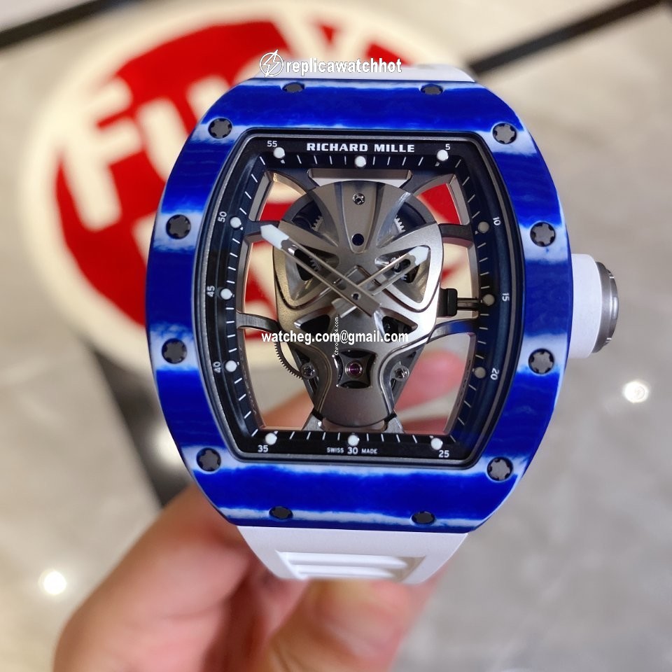Richard Mille RM 052 Mens watch Unisex Manual winding Ceramic RM 52-01 4